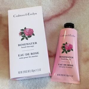Crabtree Evelyn Scented Rosewater Hand Therapy Handcream Boxed 3.50oz NWT canada